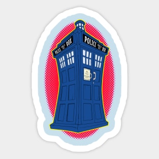 TARDIS TOON Sticker